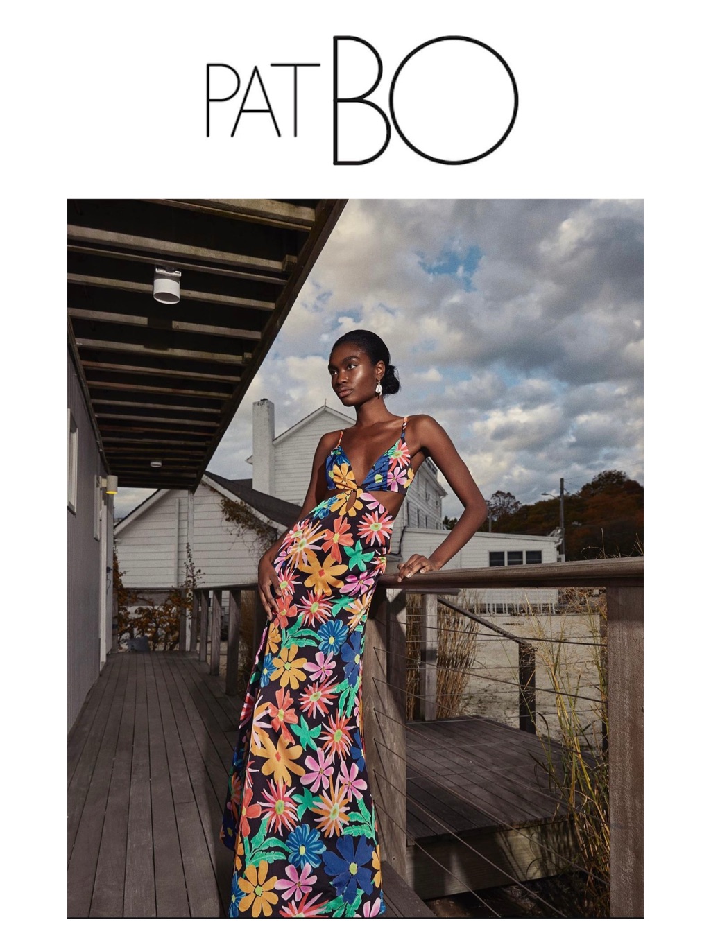 Patbo Aster Cutout Maxi Dress